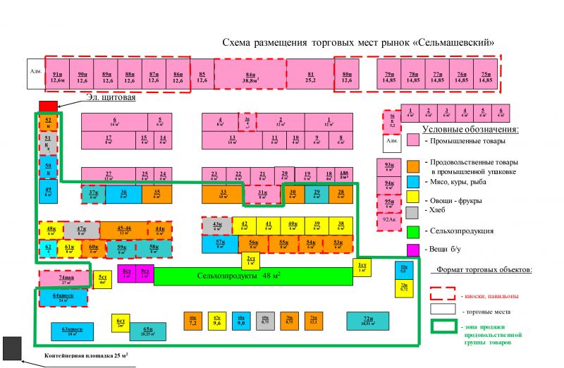 Торговые ряды 'Привокзальные'